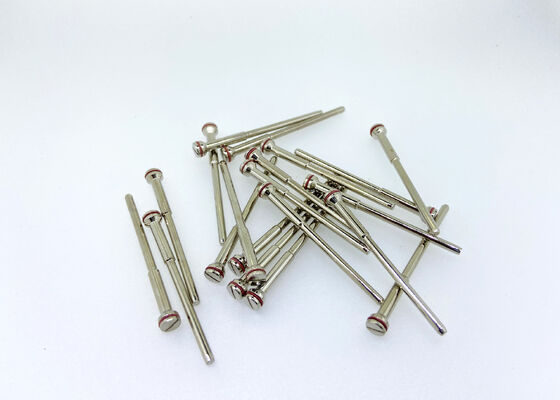 kualitas  Mandrel Bur Steel Dental Diamond Strips Chrome 5.0mm Head For Micromotor pabrik
