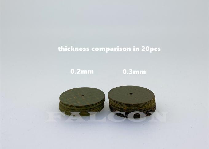 Cakram Berlian Gigi Bulat 8000 Rpm 0.3mm Tebal 22mm Cutting Disc 0