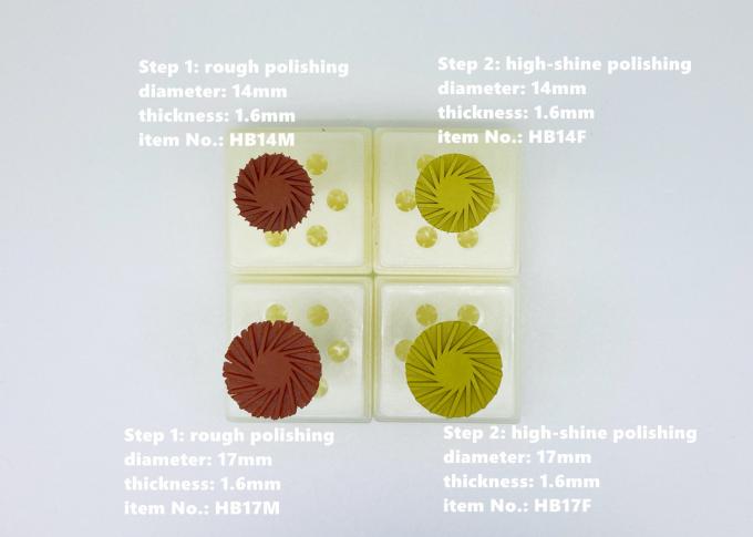Emax Rubber Diamond Abrasive Disc Grinding Tool Disinter Untuk Lithium Disilicate 1