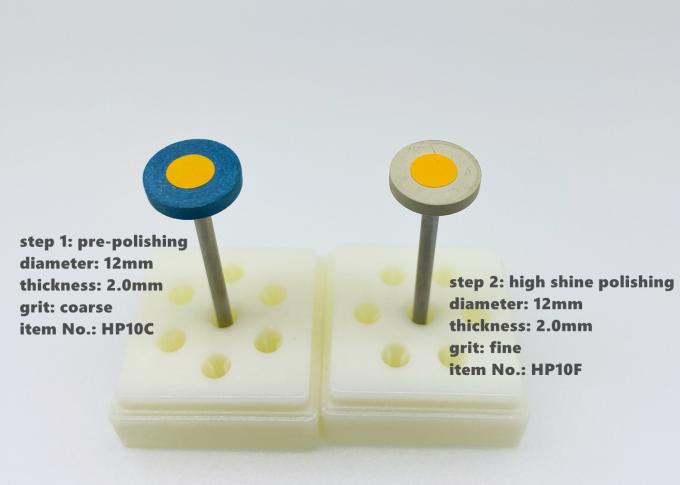 Glaze Porcelain Ceramic Grinding Disc 12mm Roda Pemoles Karet Silikon Gigi 0