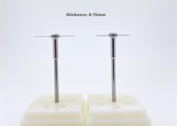 Burs Pemotongan Zirkonia Cepat Berlapis Fleksibel 19mm Rotary Cutting Disc Untuk Semua Keramik 0