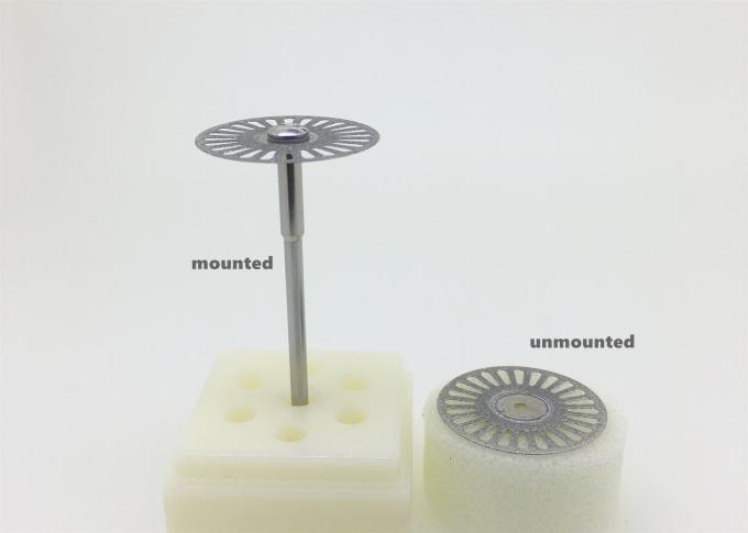 Rotary Dental Flexible Diamond Discs Bentuk Bunga Matahari Dilapisi Cepat 1
