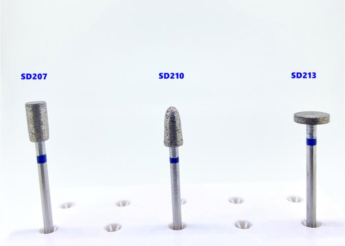 Roda Pemotong Plester Logam Biru HP Shank Sintered Abrasive Grinding Stone 2.35mm 1