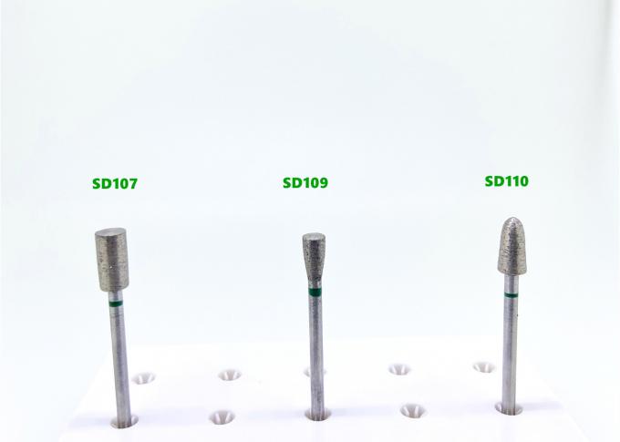 Roda Pemotong Plester Handpiece Grit Kasar Sintered Diamond Polishing Burs 1