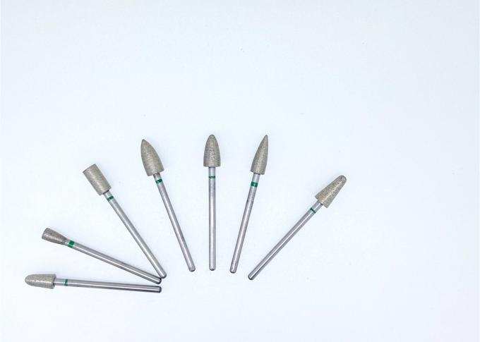 Roda Pemotong Plester Handpiece Grit Kasar Sintered Diamond Polishing Burs 2