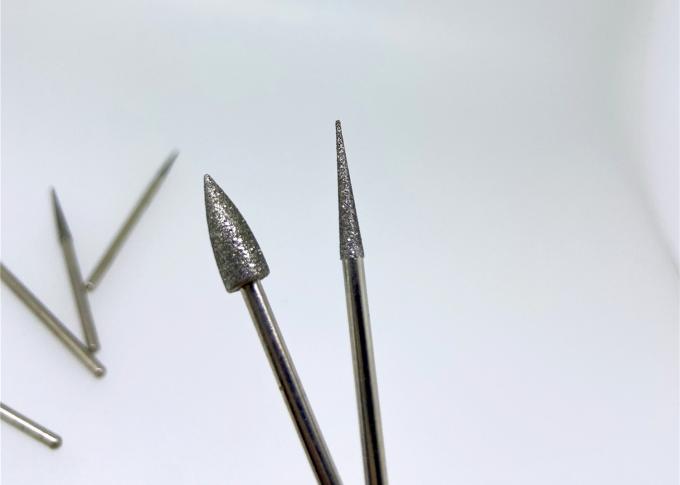 Bentuk Jarum Diamond Polishing Burs 2.35mm Dental Lab Diamond Burs 1
