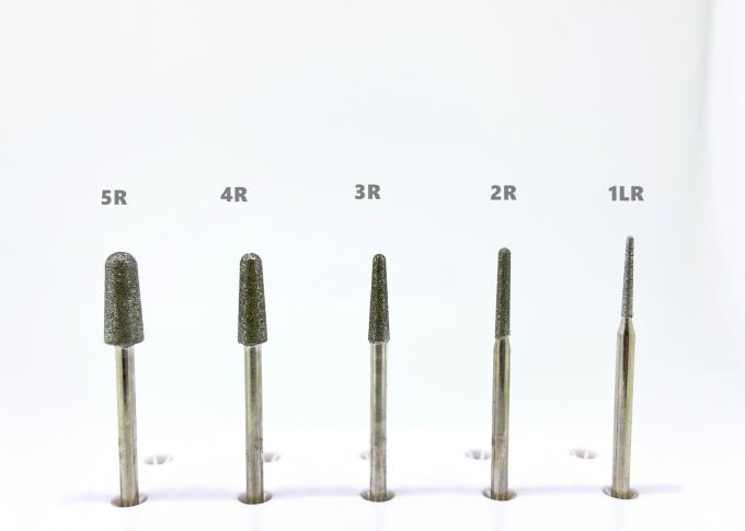 Batu Gerinda Berlian Ekonomis Dilapisi Round End Tapered Diamond Bur 0