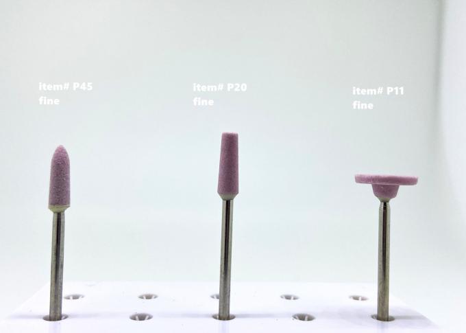 Mounted Points Diamond Grinding Stones Pink Aluminium Oxide Corundum 0