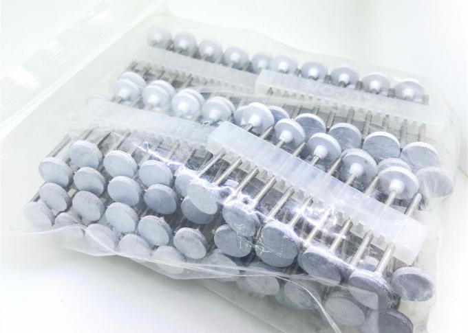 T Bentuk Putih Mini Karet Silicone Polishers universal Abrasive Burs Dental 1