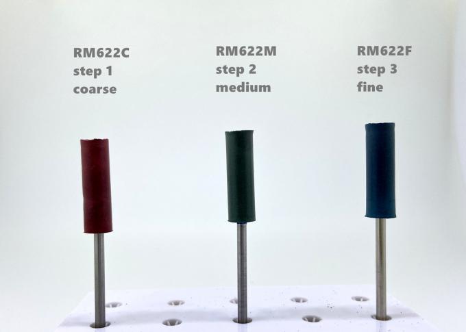 Paduan Finishing Burs Gigi Karet Berlian 6.0mm Silinder Berlian Bur 0