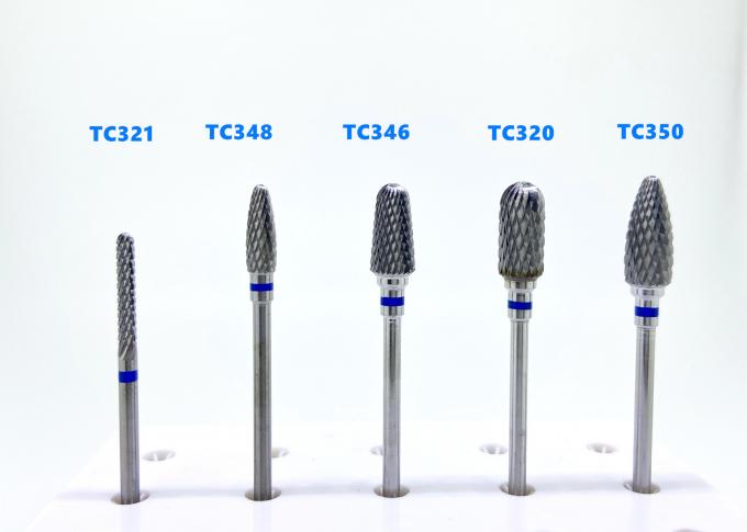 HP Shank Sintered Diamond Bur Tungsten Carbide Bur Poles Untuk Logam Plester Porselen 0