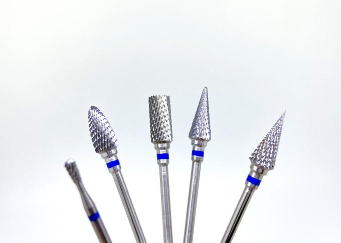 Model Plester Diamond Polishing Burs Penggiling Tungsten Carbide Tidak Dilapisi 1