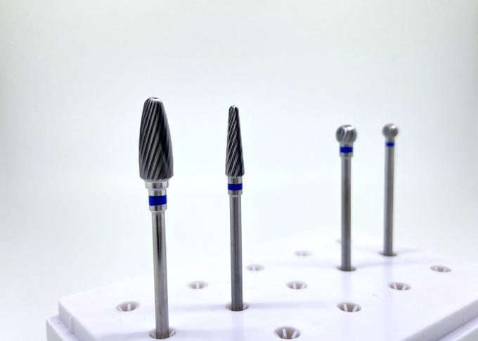 Uncoated Dental Diamond Burs HP Shank Tungsten Carbide Cutter Medium Standar 1