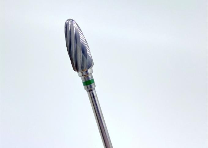 Poles Gigi Tungsten Carbide Burs Diamond Plain Cut Kasar Grit Untuk Plester 1