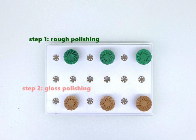 Clinic Zirconia Dental Polishing Kit Diamond RA Shank Untuk Semua Keramik 0