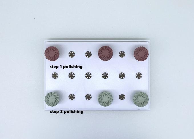OEM Diamond Grinding Points 2.0mm Tebal Diamond Polishing Kit Bentuk T 15000 rpm 1