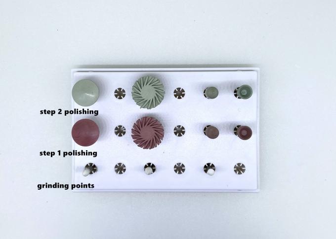 OEM Diamond Grinding Points 2.0mm Tebal Diamond Polishing Kit Bentuk T 15000 rpm 0